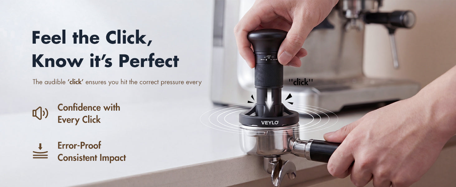 Feel the Click, Know it's Perfect — error-proof consistent impact